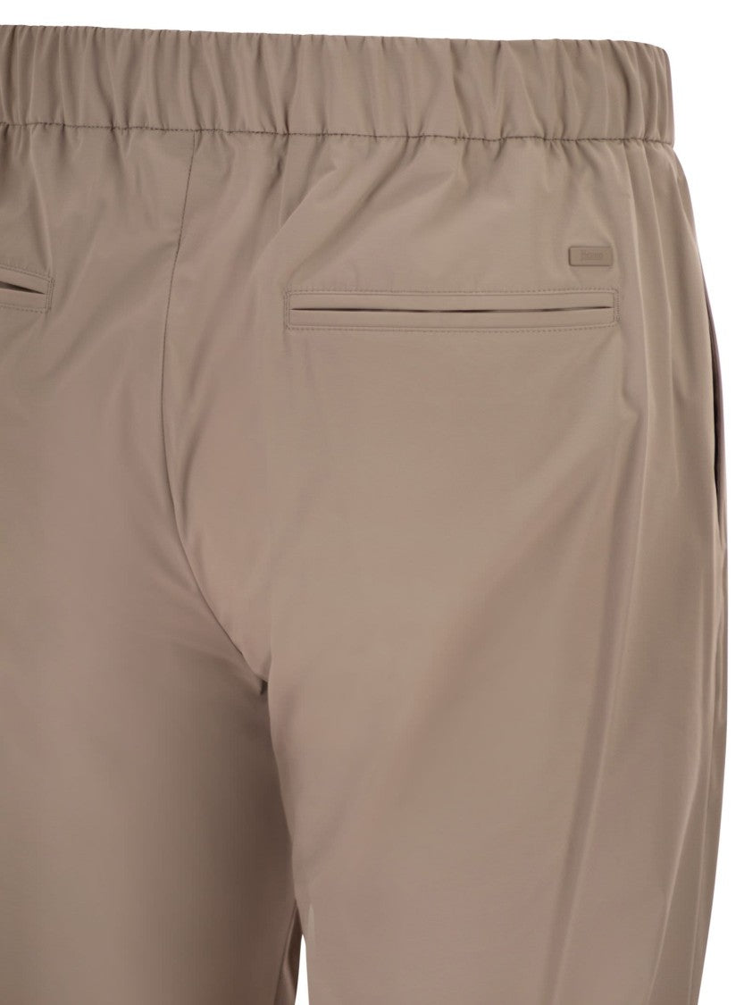 Herno Stretch Nylon Trousers