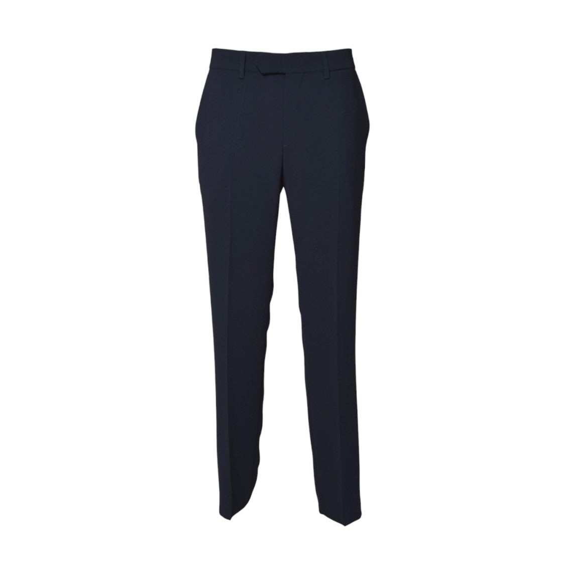 Aspesi Dark Blue Crepe Cady Trousers