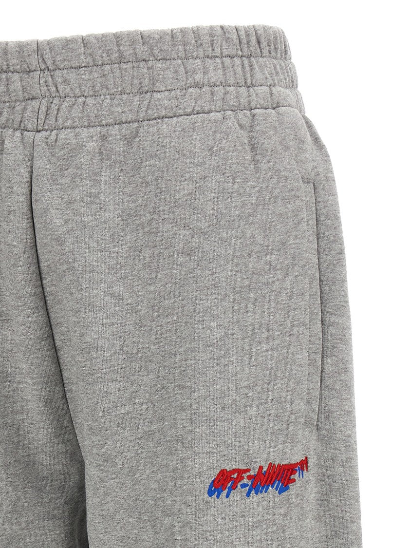 Off-White Logo Embroidery Joggers