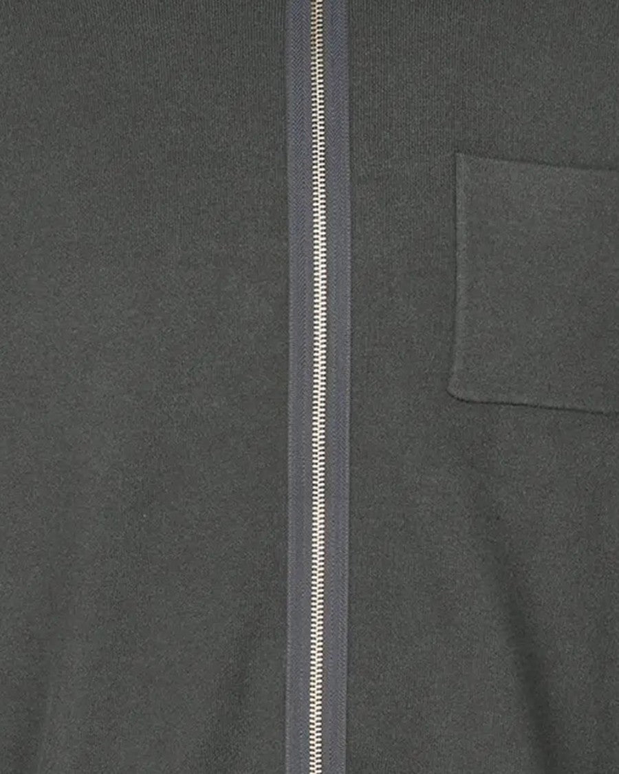 Samsøe Samsøe Black Oyster Guna X Zip Cardigan