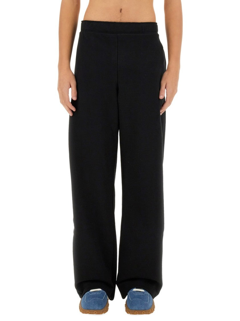 Marine Serre Oversized Black Sports Pants