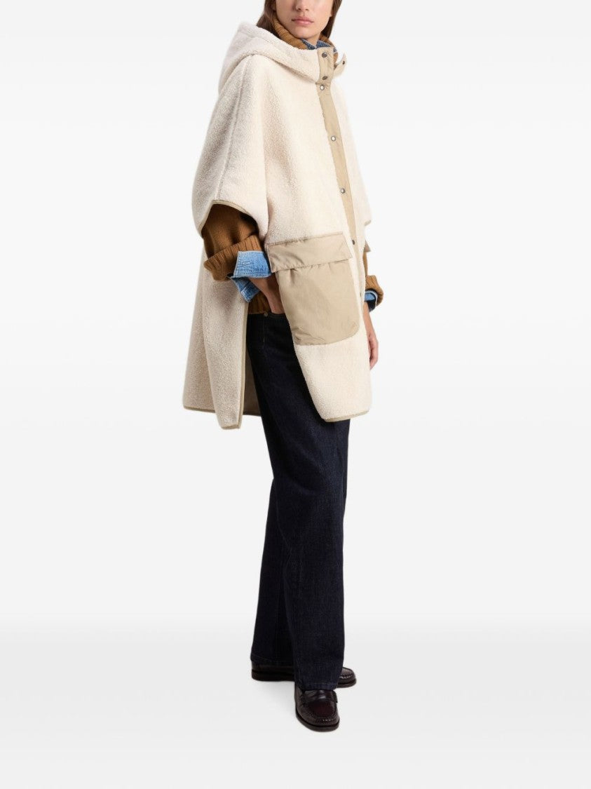 Woolrich Hooded Cape Coat