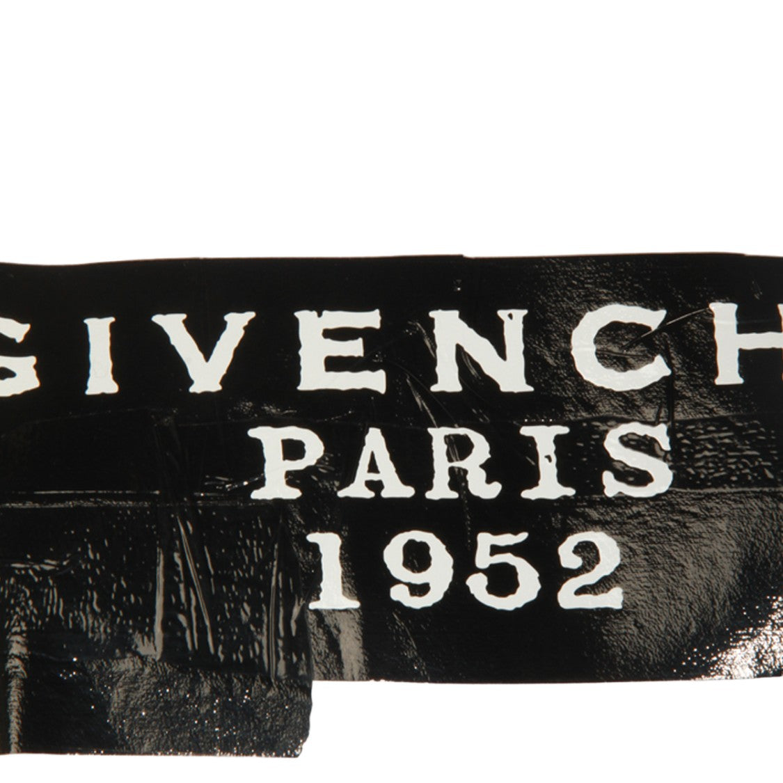 Givenchy Short-Sleeve T-Shirt With Bold Black Patch