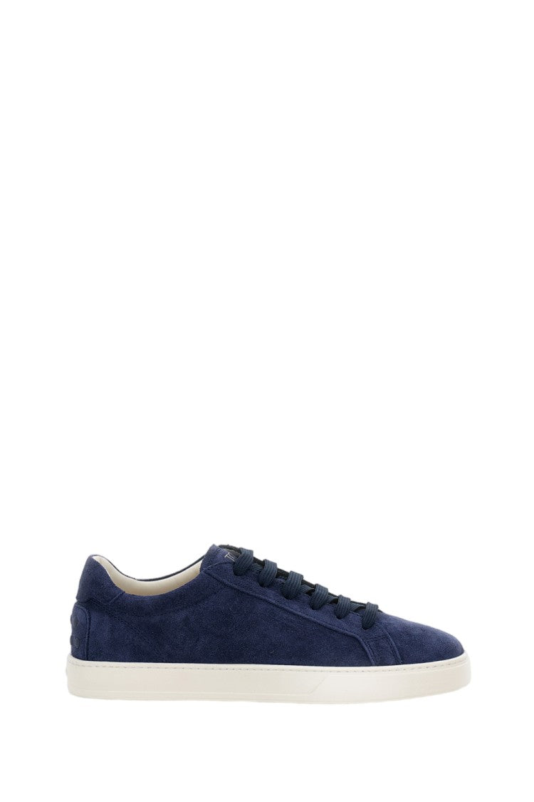 Tod's Low-Top Suede Sneakers With Discreet Logo