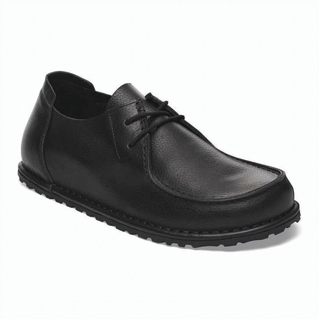 Birkenstock Moccasin-Style Sneakers With Textured Rubber Sole