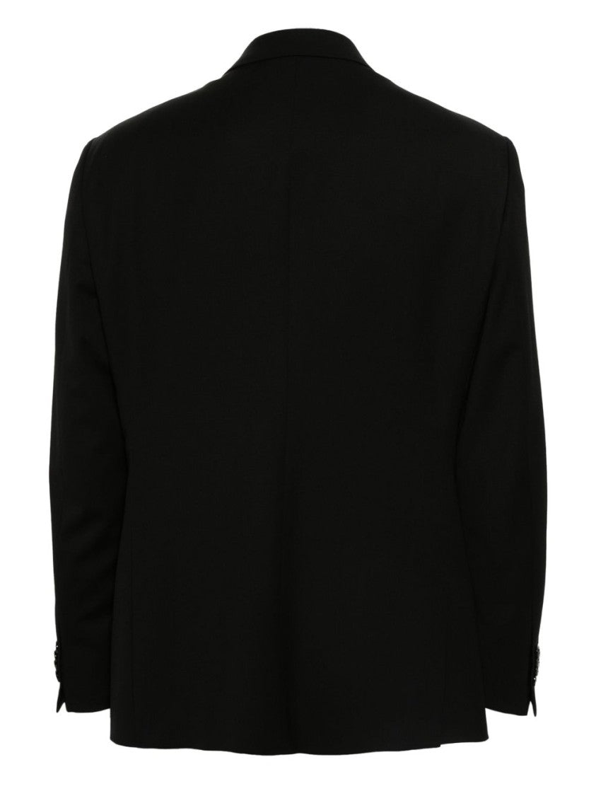 Giorgio Armani Tailored Black Wool Suit