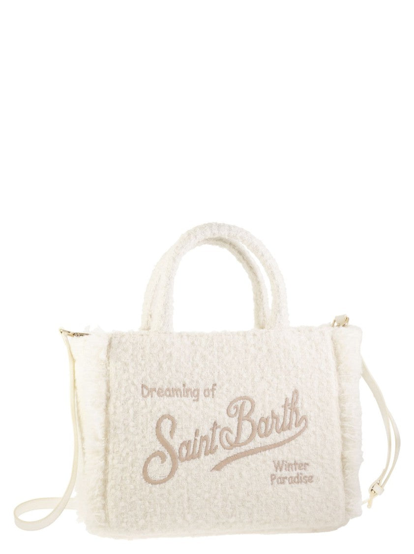 Mc2 Saint Barth Colette - Fabric Handbag With Logo