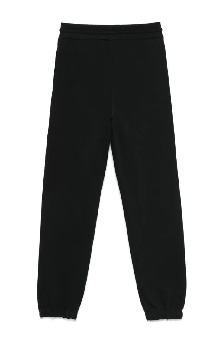 Msgm Relaxed-Fit Cotton Trousers With Logo Detailing
