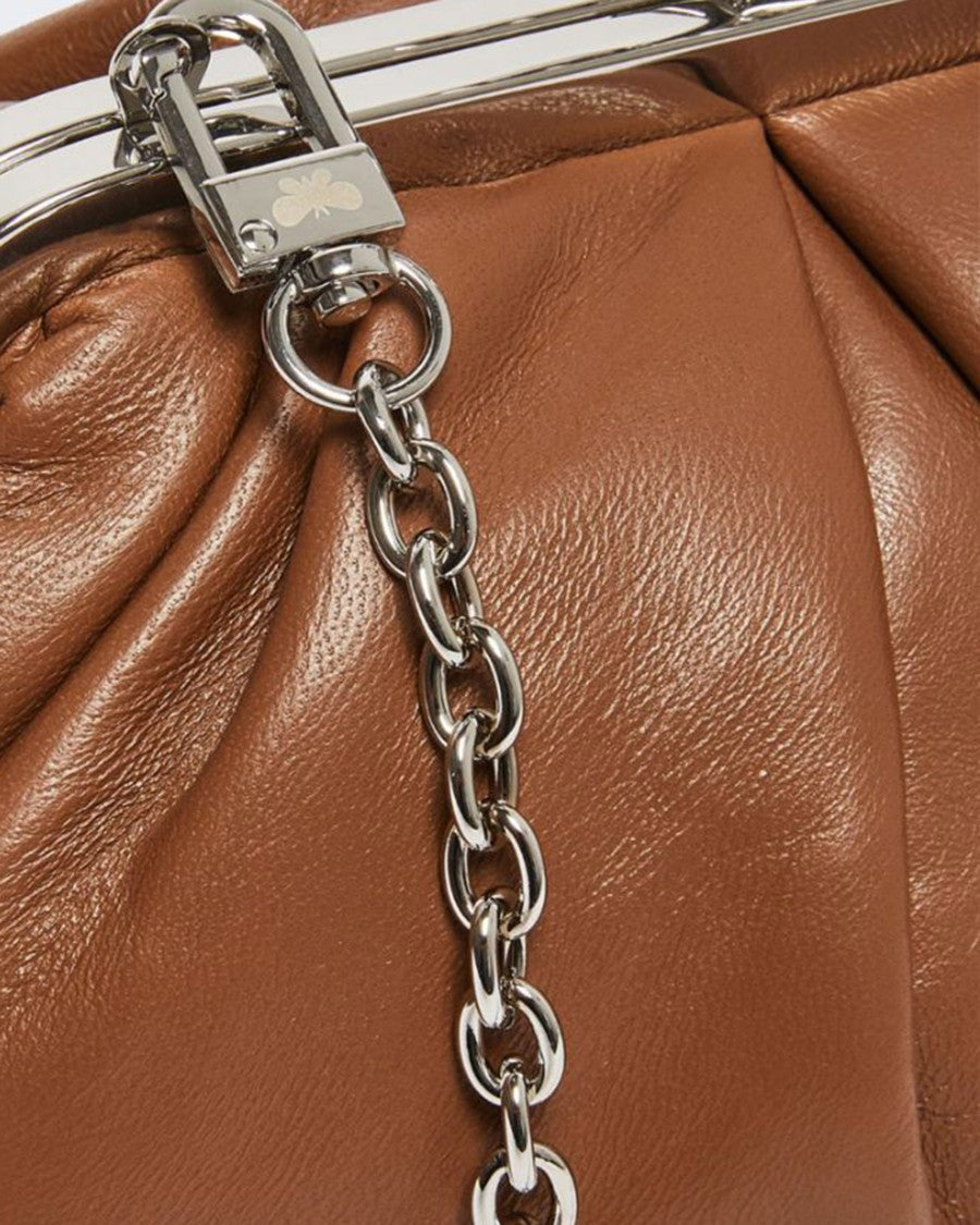 Max Mara Soft Leather Pasticcino Bag With Chain Strap