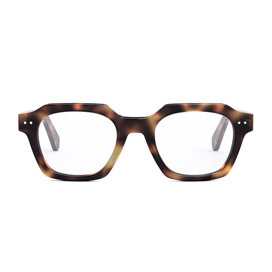 Celine Havana Cl50128i Thin Acetate Geometric Sunglasses
