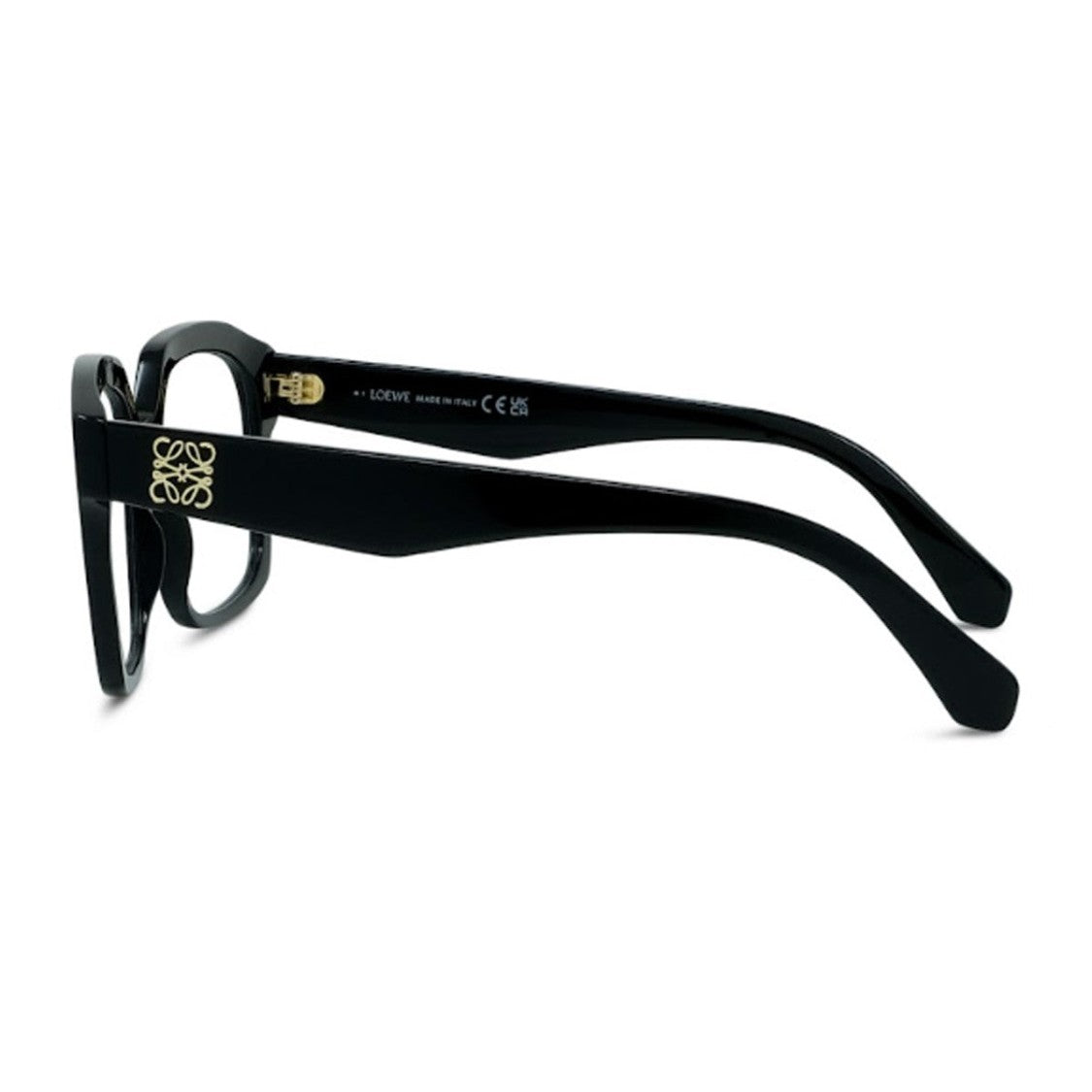 Loewe Black Anagram Acetate Square Sunglasses