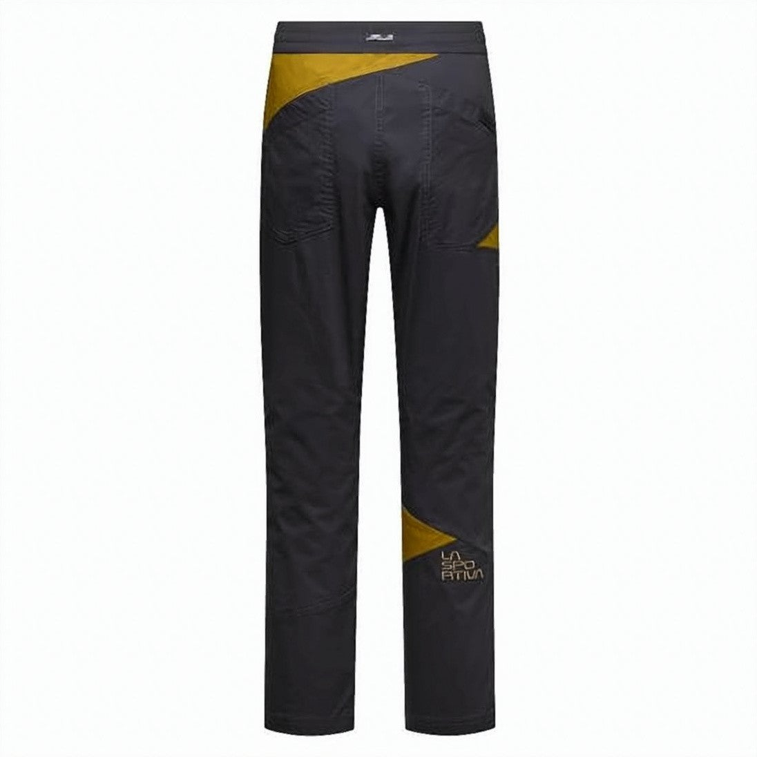 La Sportiva Casual Straight Pants With Contrasting Panels