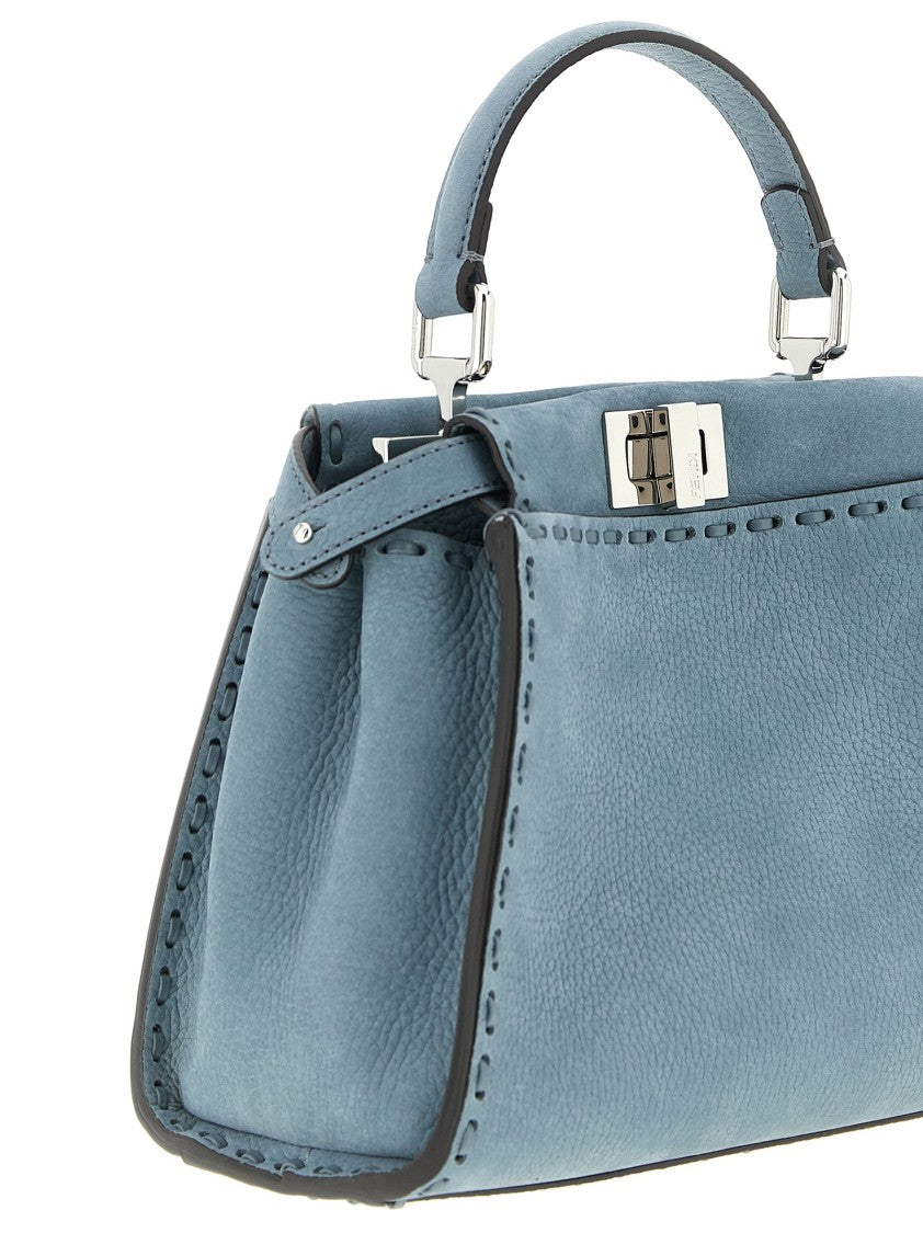 Fendi 'Pekaboo Selleria' Mini Crossbody Bag