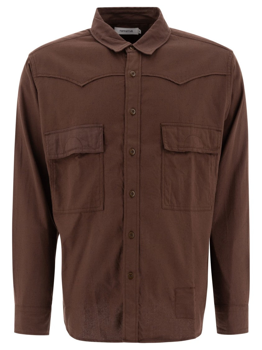 Nonnative Cotton And Silk Blend Shirt