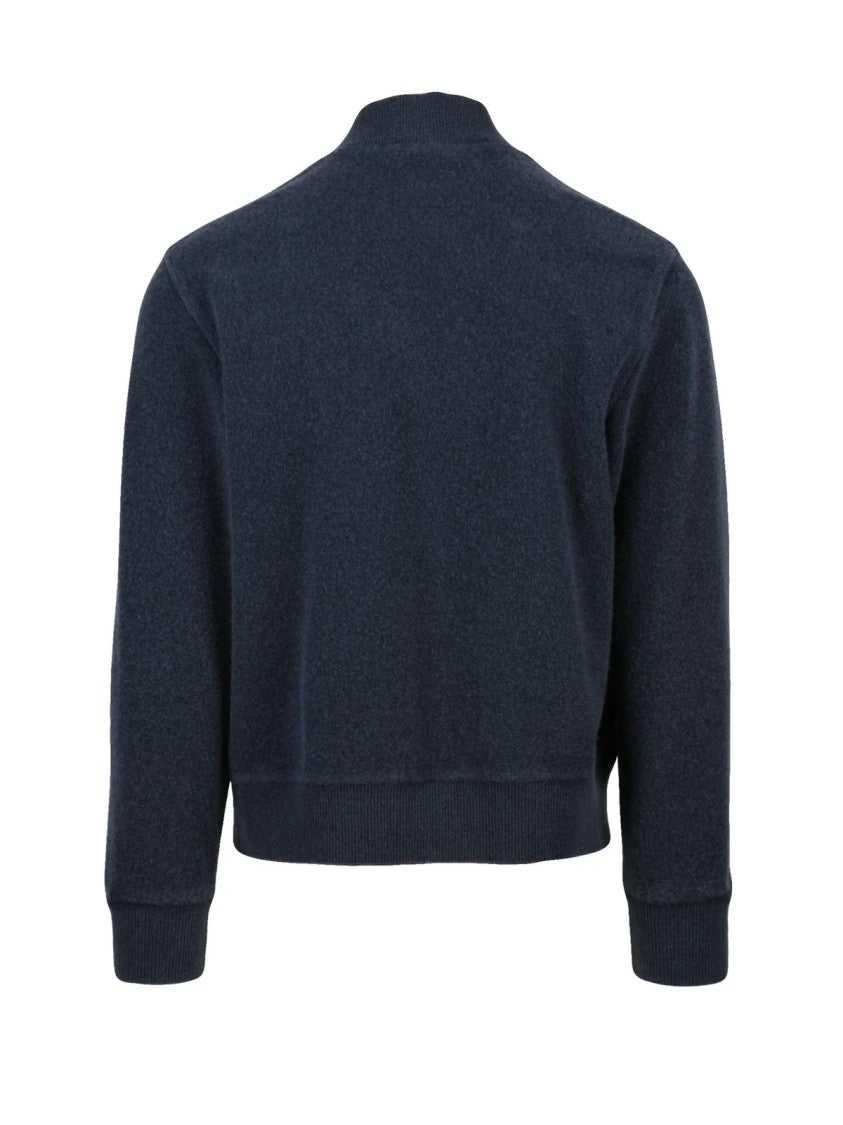 Circolo 1901 Modern Lightweight Jacket With Ribbed Cuffs And Zip Closure