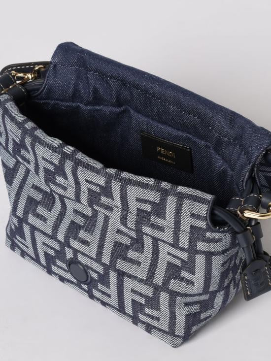 Fendi Canvas Monogram Crossbody Bag