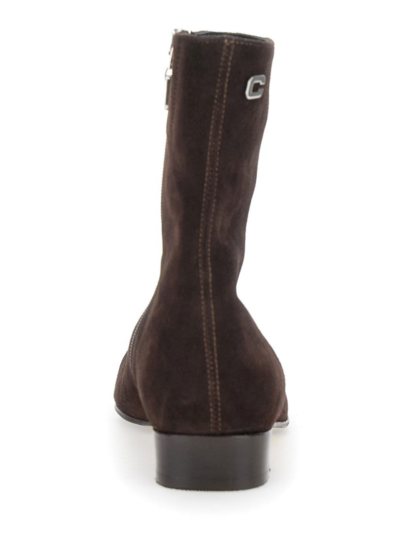 Carel Paris Pointed Toe Ankle Boots