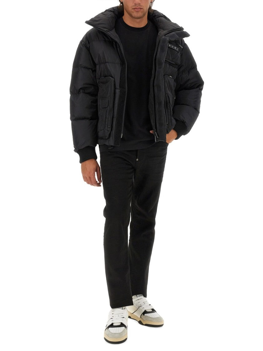 Dsquared2 Boxy Black Down Jacket