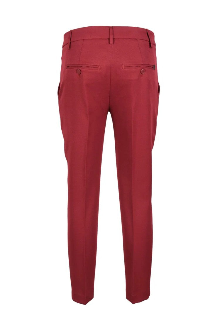 Dondup Red Stretch Pants