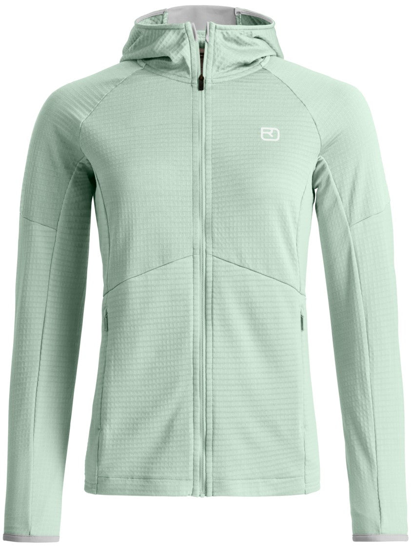 Ortovox Green Fleece Light Grid Active Hoodie