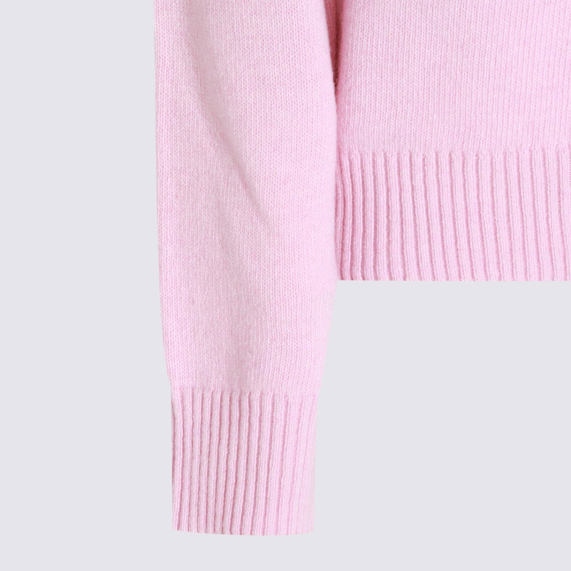 Ganni Soft Knit Sweater With Playful Graphic And Eco-Conscious Message