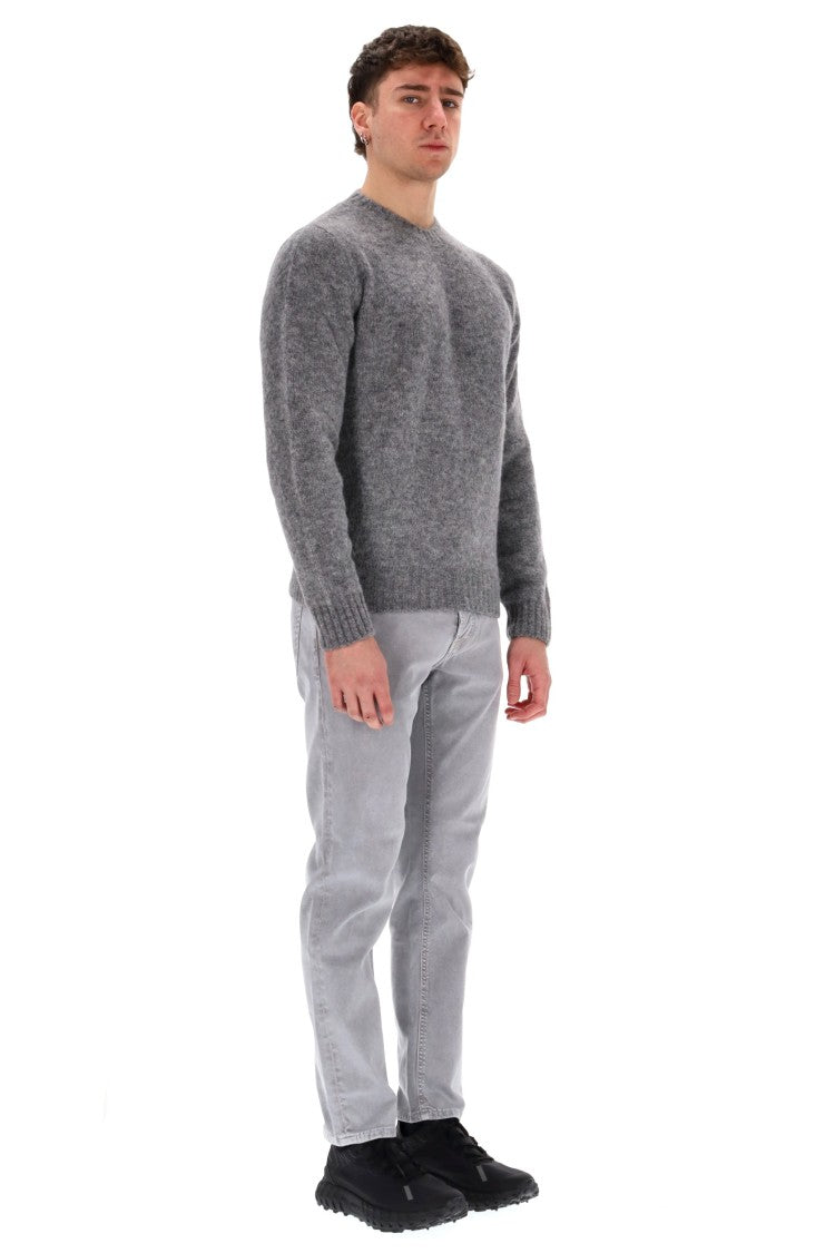 Herno Alpaca-Wool Crewneck Sweater