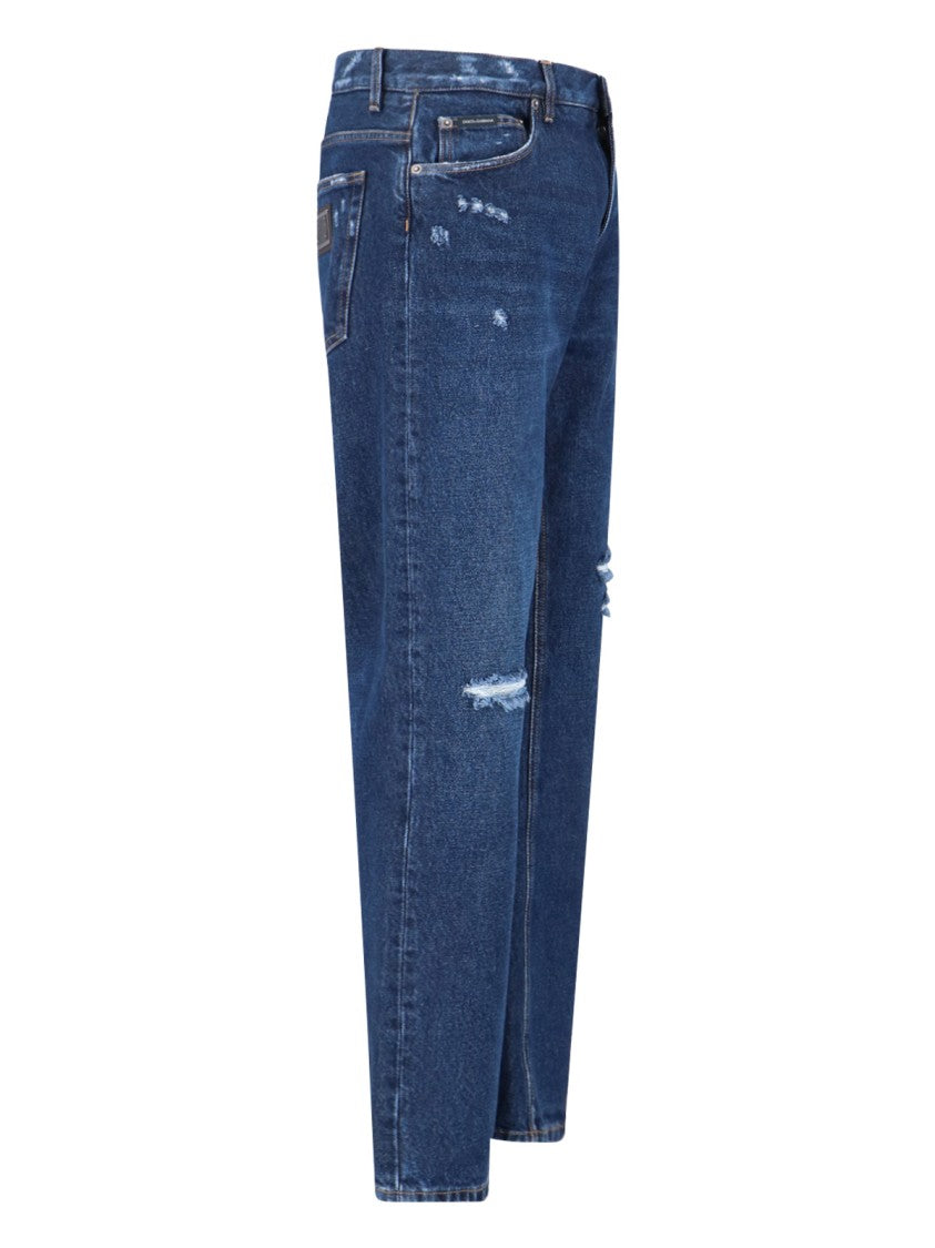 Dolce & Gabbana "Boyfriend" Jeans – Blue