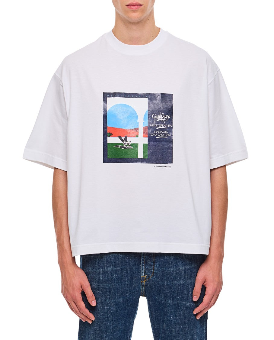 Jacquemus Printed Cotton T-Shirt