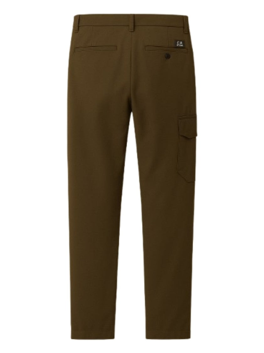 C.P. Company Ivy Green Loose-Fit Cargo Trousers