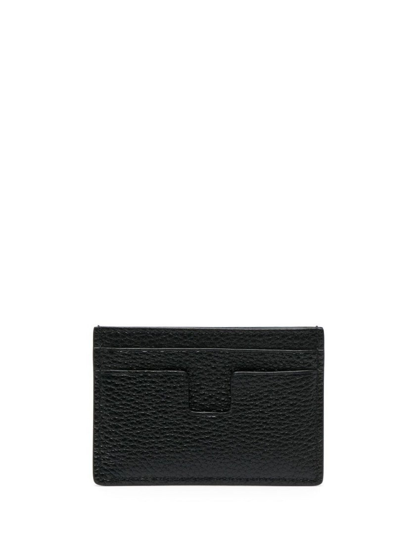 Tom Ford Soft Grain Leather T Line Cardholder
