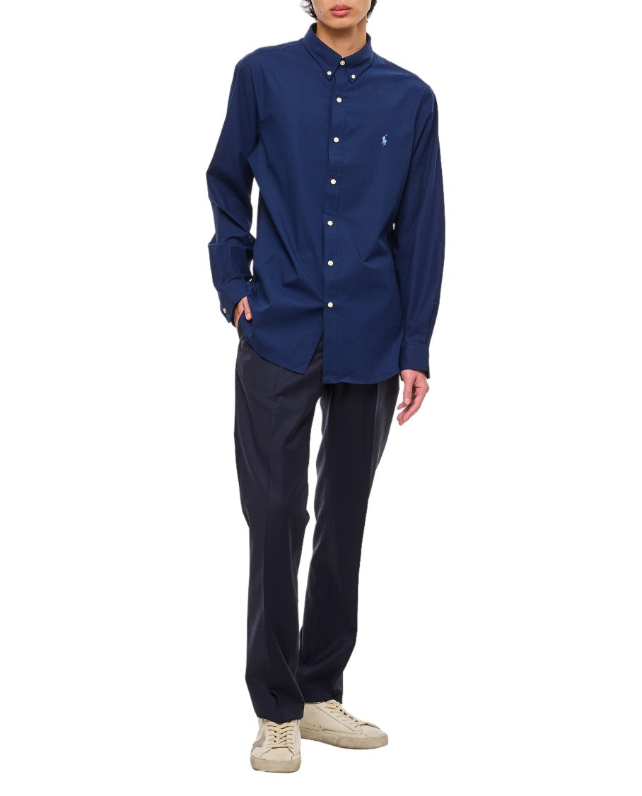 Polo Ralph Lauren Button-Down Cotton Shirt With Adjustable Cuffs