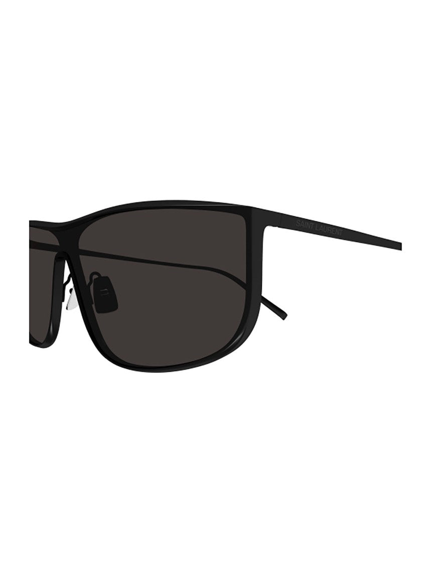 Saint Laurent Sl 605 Luna Narrow Metal Sunglasses