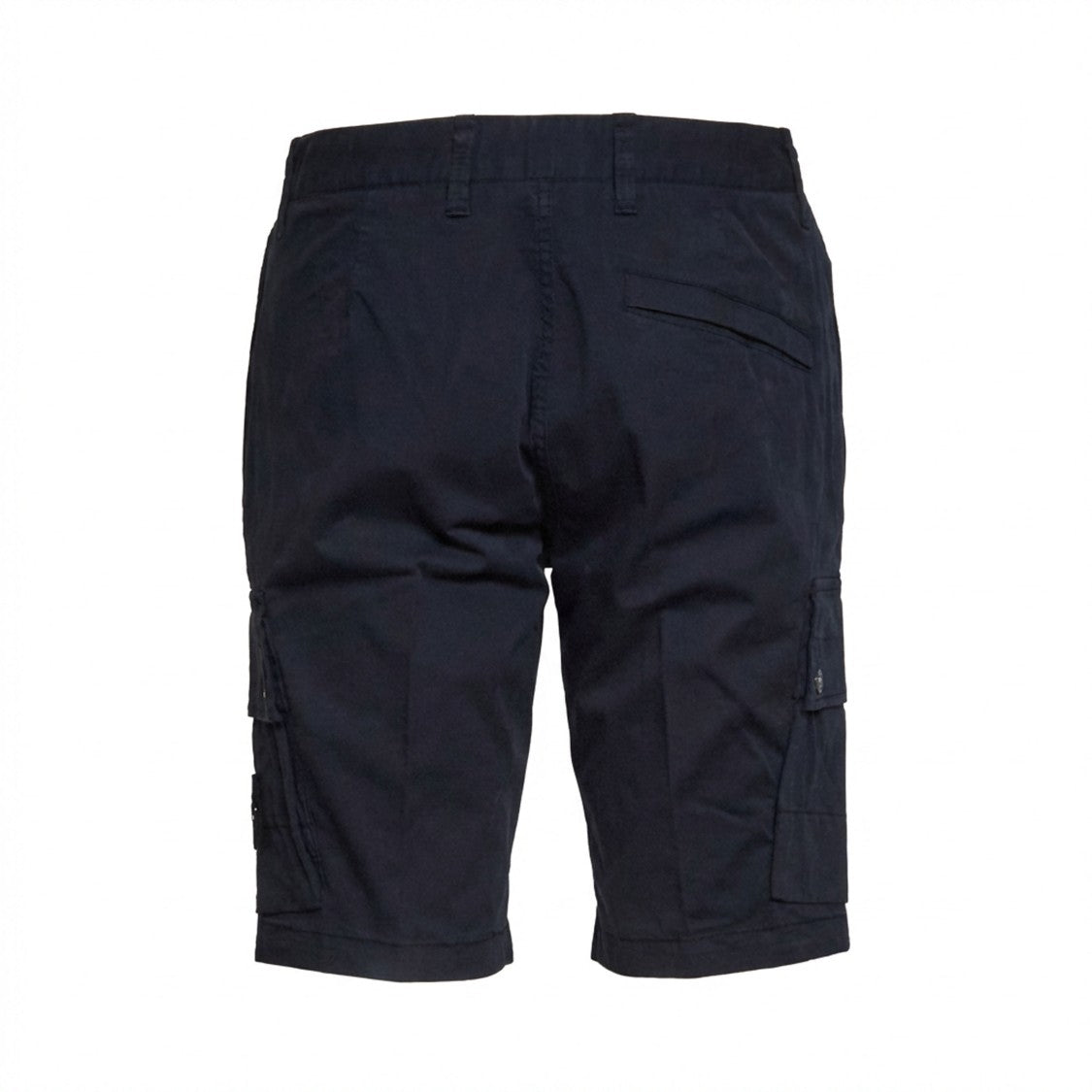 Stone Island Stretch Organic Cotton Twill Cargo Shorts