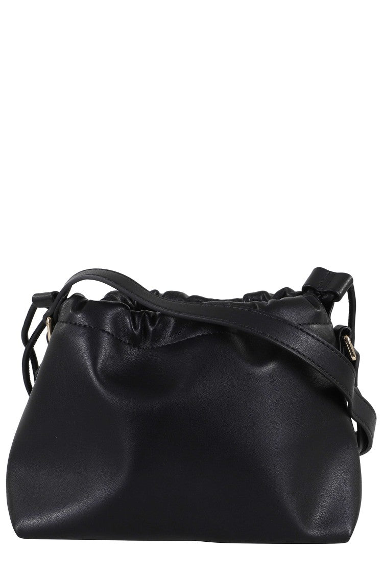 A.P.C. Black Sac Ninon Mini Drawstring Polyurethane Mini Bag