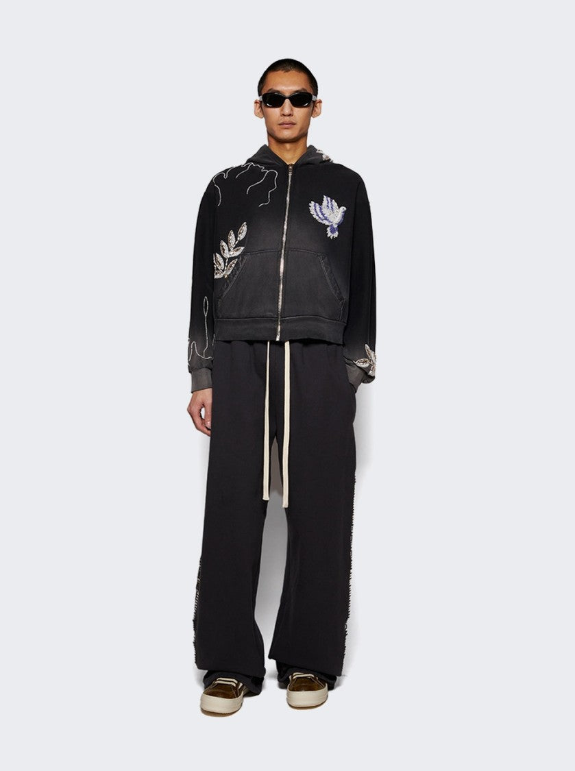 Earthling Vip Chrome Stitch Sweatpants Black