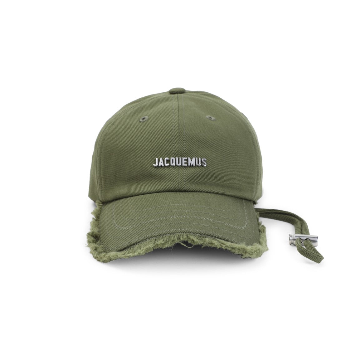 Jacquemus Cotton Cap With Distressed Brim