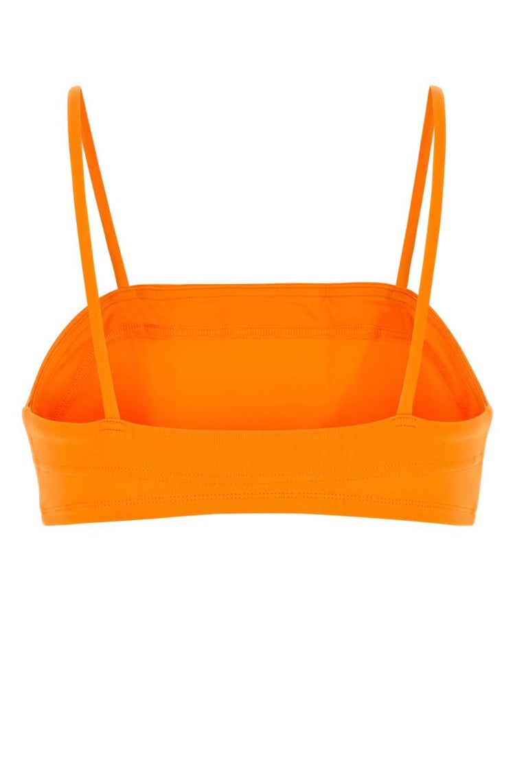Eres Orange Stretch Nylon Azur Bikini Top