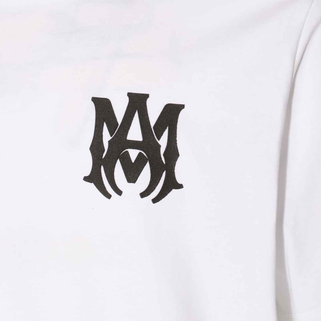 Amiri Minimalistic White Cotton T-Shirt