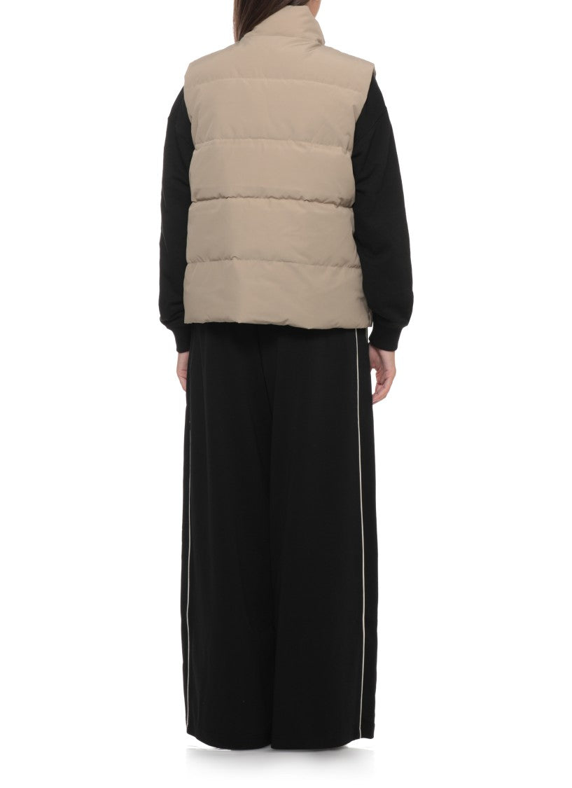 Canada Goose High Neck Padded Sleeveless Canada Goose Vest