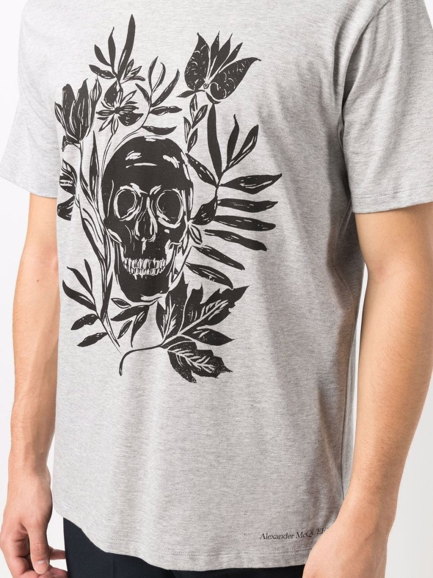 Alexander Mcqueen Skull Logo T-Shirt