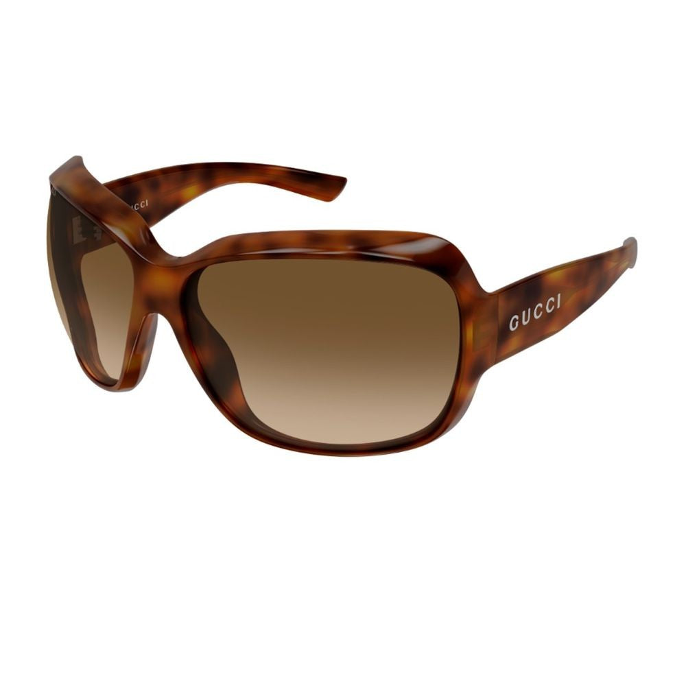 Gucci Oversized Soft-Square Sunglasses With Sculpted Front Gg2176s Linea Institutional Logo
