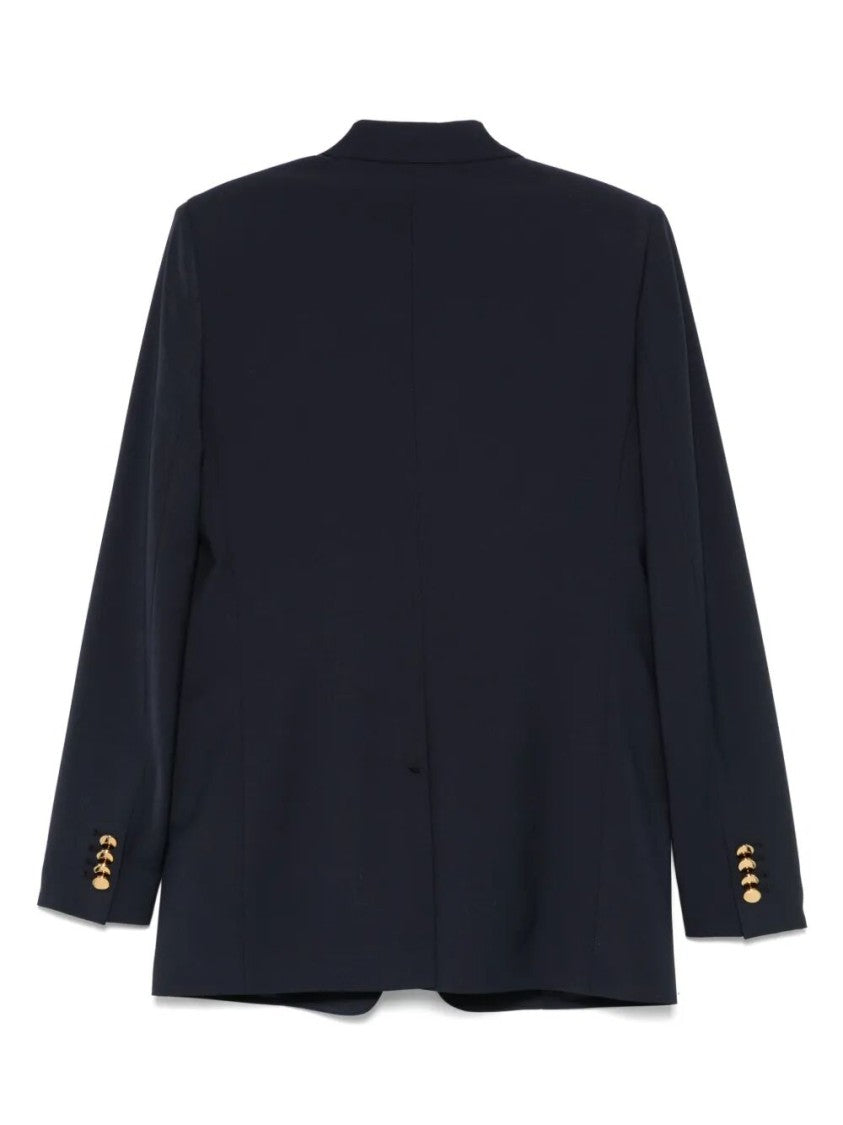Tagliatore Tailored Blue Suit With Classic Notch Lapel