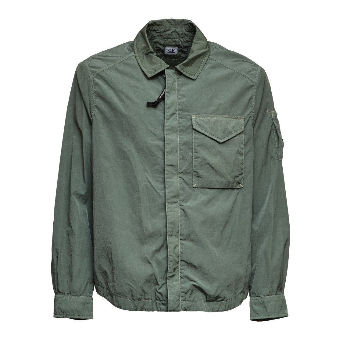 C.P. Company Chrome R Zipped Lens Overshirt