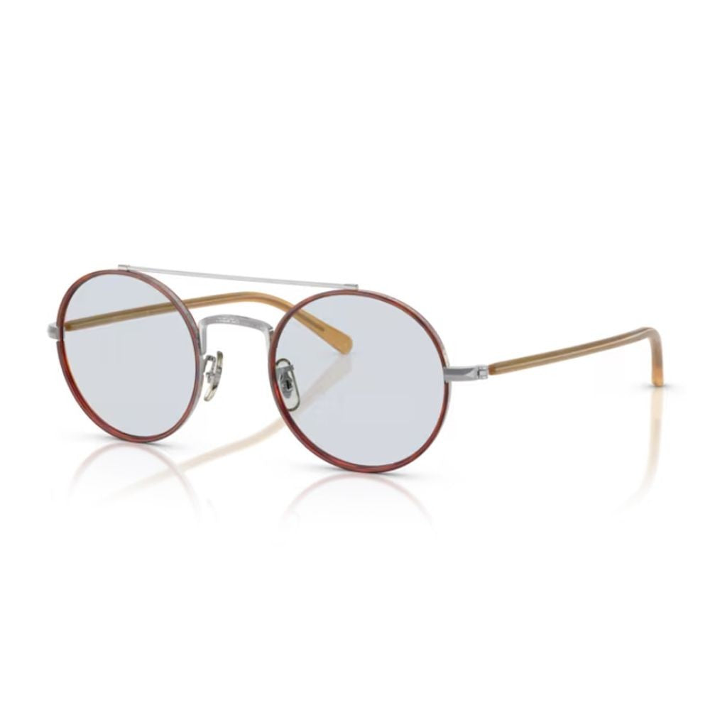 Oliver Peoples Ov1355t Etlin 5036 Silver/ Amber Eyewear