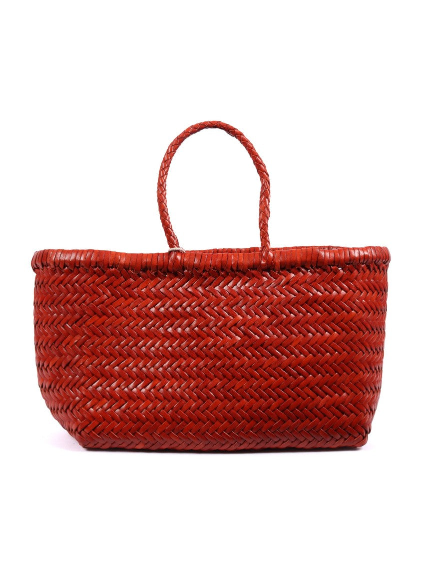 Dragon Diffusion Bamboo Weave Pattern Tote Bag