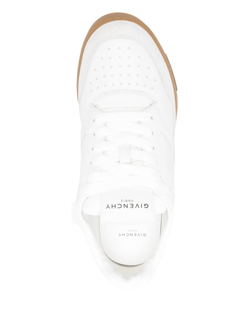 Givenchy Yard Court White Calf Leather Sneakers