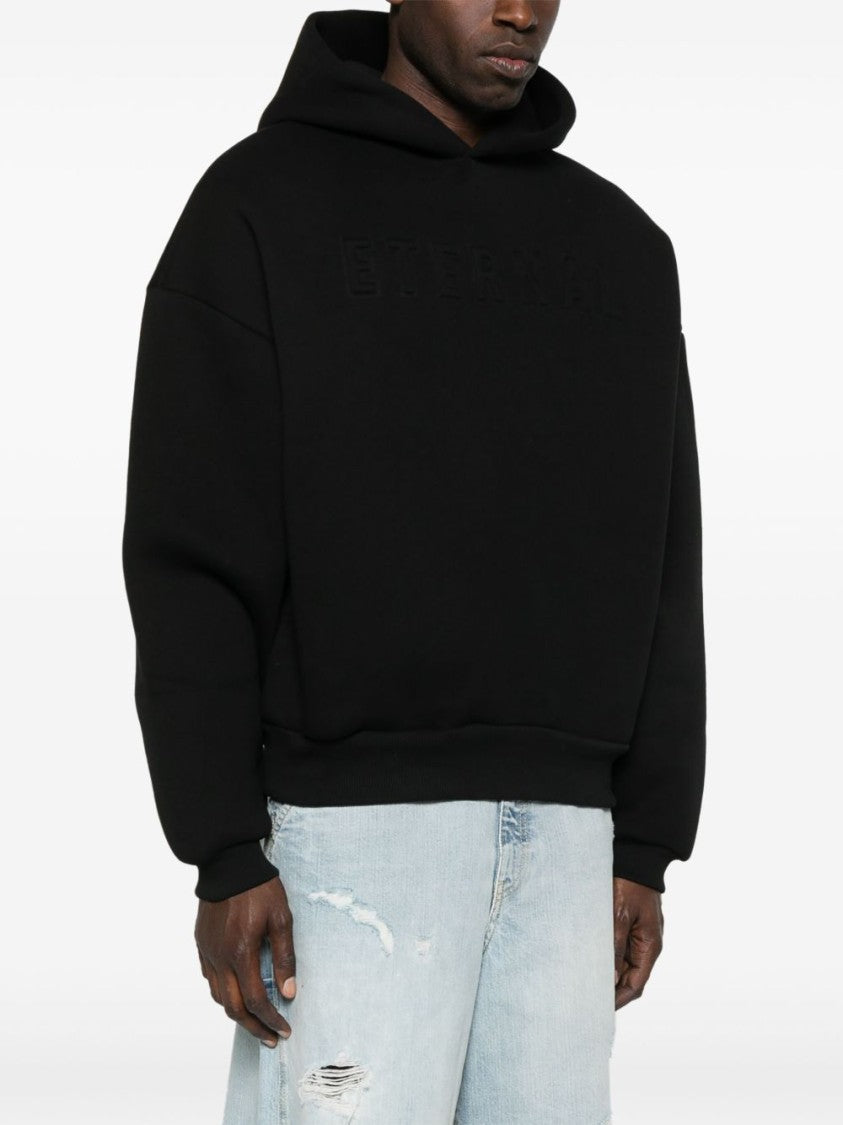 Fear Of God Relaxed Fit Black Cotton Eternal Sweatshirt