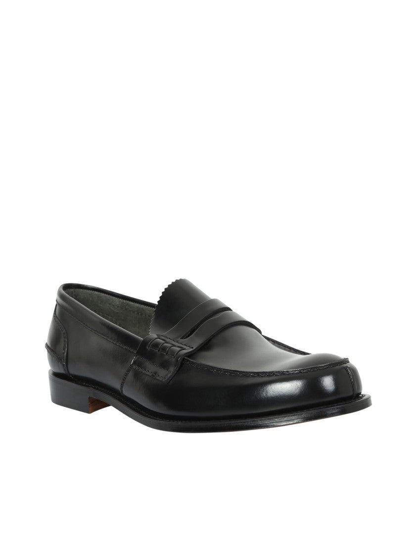Church's Black Slip-On Loafers