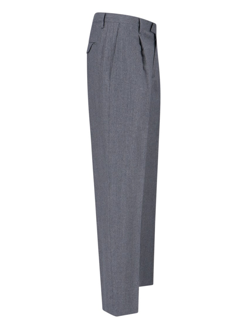 Briglia Classic Straight-Leg Trousers With Structured Waistband