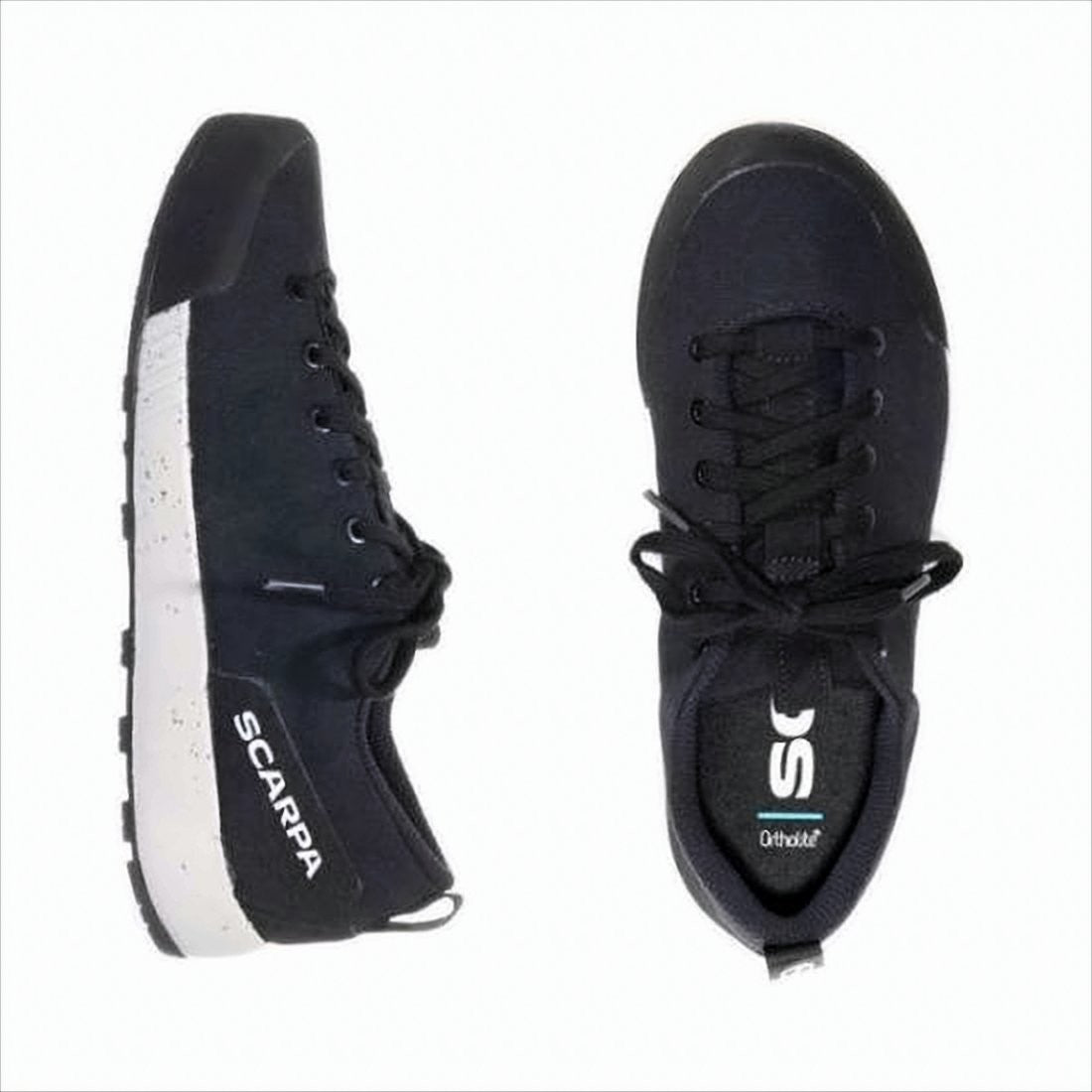 Scarpa Low-Top Canvas Sneakers With Textured Rubber Outsole